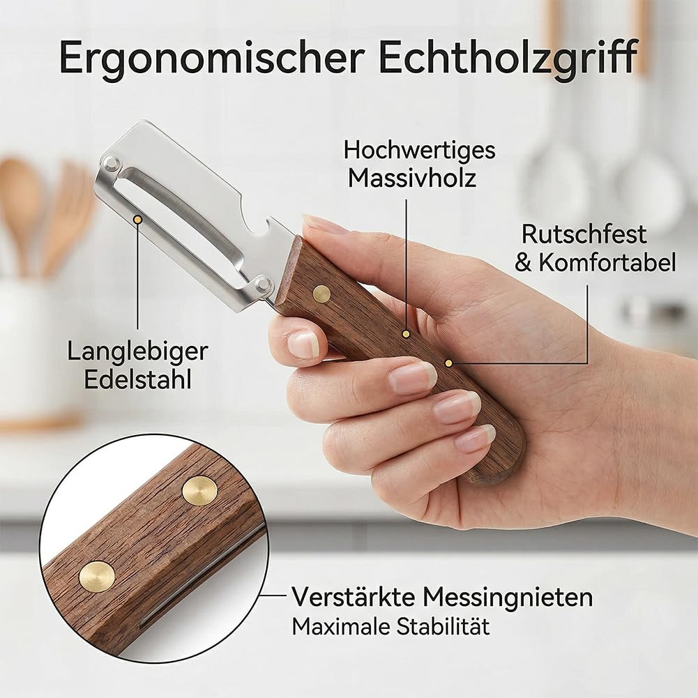 SwiftEdge Pro — 3in1 Küchen Tool 5er-Set | 50% RABATT