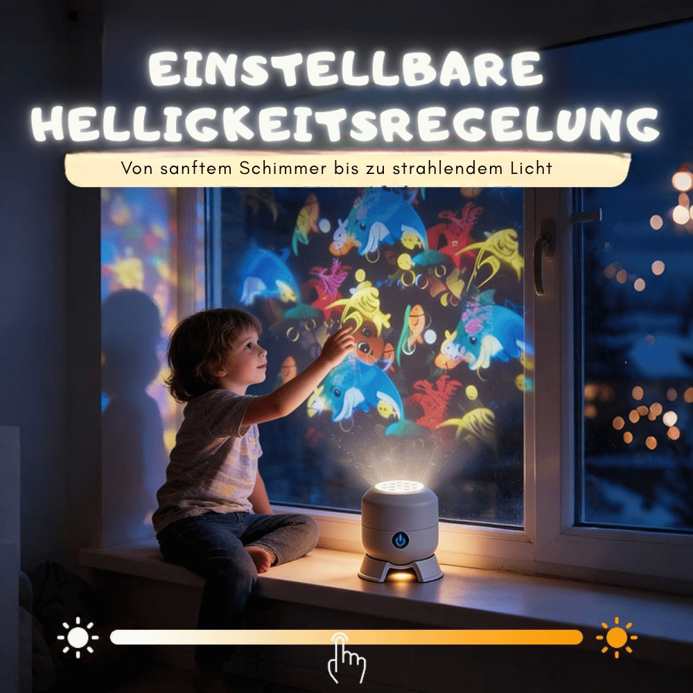 NeptuneGlow — Nachtlicht-Projektor für Kinder | 50% RABATT