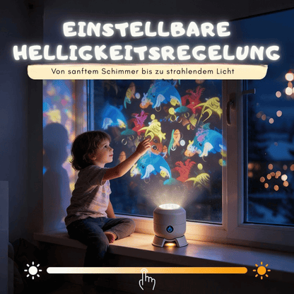 NeptuneGlow — Nachtlicht-Projektor für Kinder | 50% RABATT