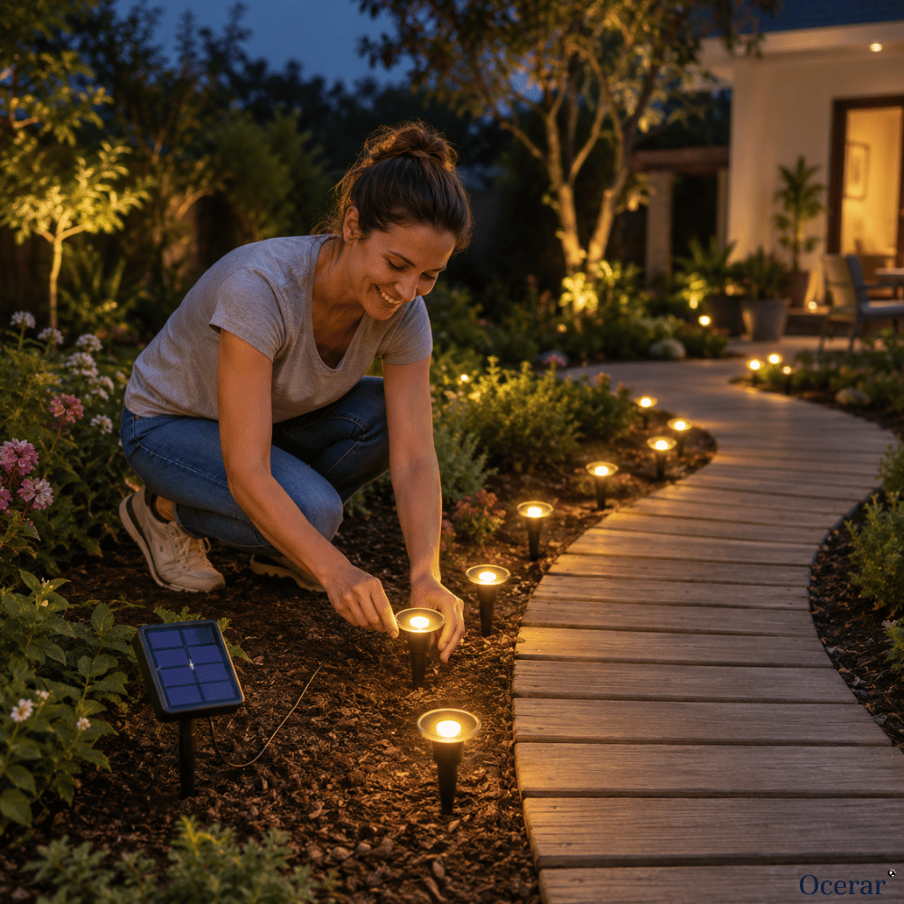 SolarGlow — Magische Garten-Lichterkette