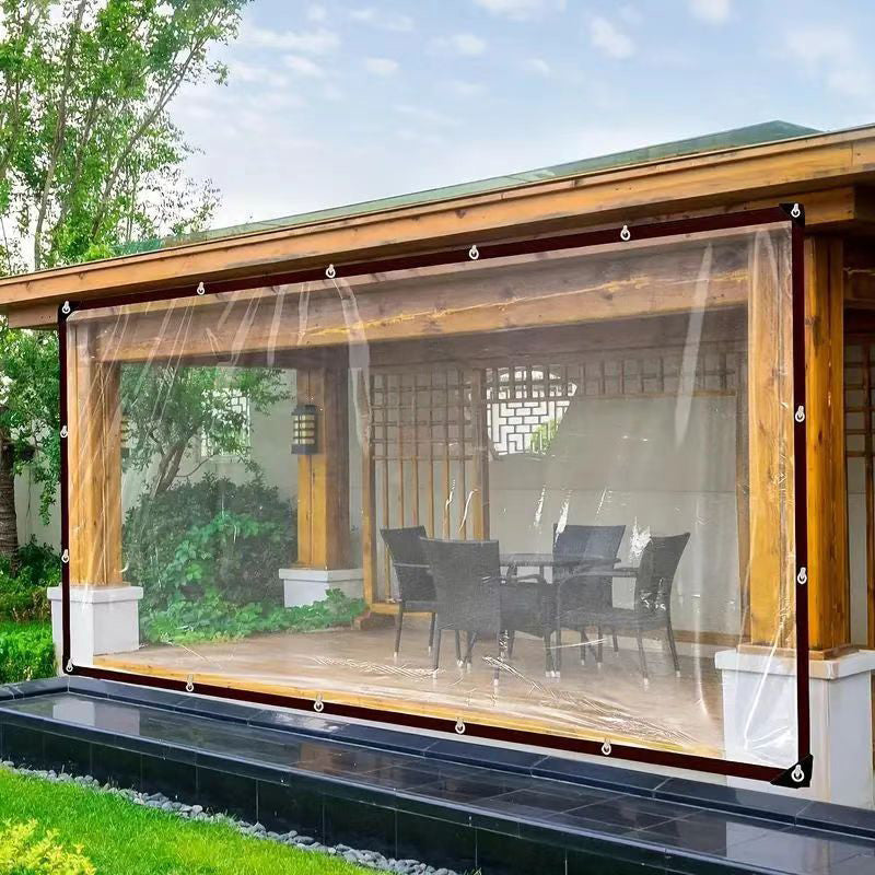 VitraGuard — Transparente, wasserdichte Plane – wetterfest | 50% RABATT