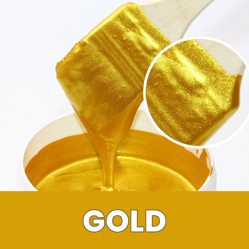GoldLuxe — Wetterfeste Goldfarbe auf Wasserbasis | 50% RABATT