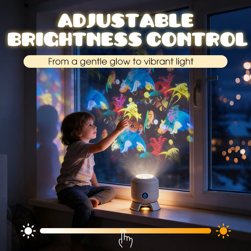 NeptuneGlow — Nachtlicht-Projektor für Kinder | 50% RABATT